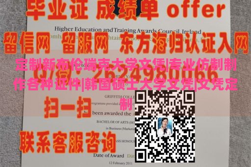 定制新布伦瑞克大学文凭|专业仿制制作各种证件|韩国硕士大学文凭|文凭定制